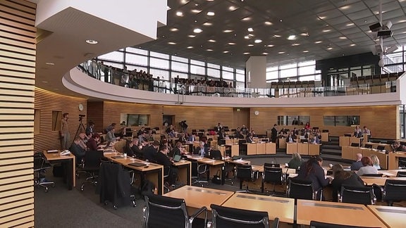 Sitzung im Thüringer Landtag
