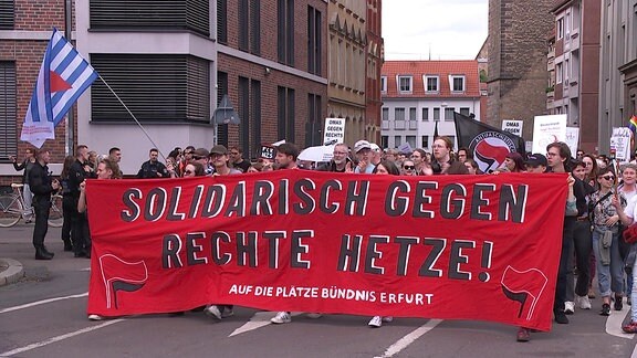 Demo in Erfurt