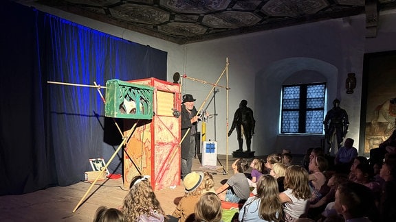 Aufführung zum Märchensonntag auf Schloss Burgk