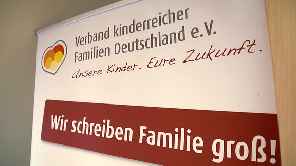 Das Logo des Verbandes kinderreicher Familien