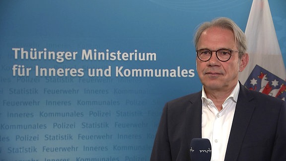 Innenminister Georg Maier