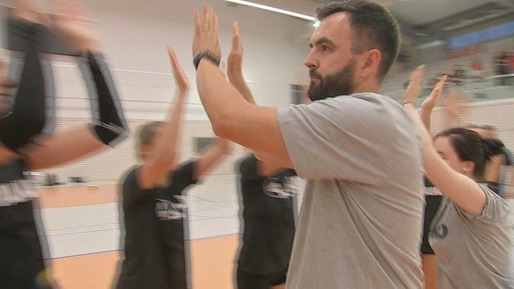 Volleyballteam verabschiedet sich