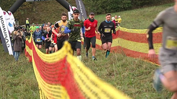 Läufer beim Bärenrun