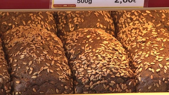 Brote in Bäckerei