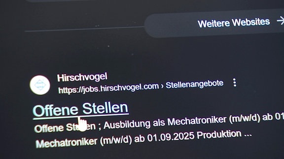 Stellenanzeige