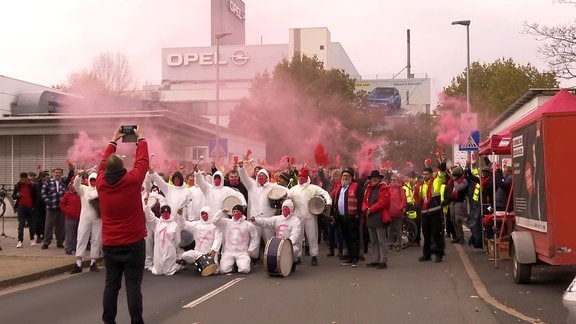 Warnstreik bei Opel