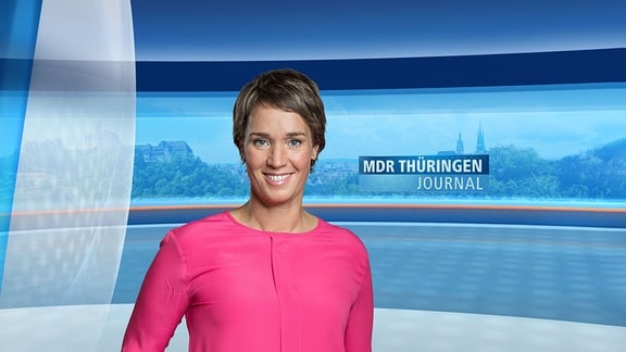MDR THÜRINGEN JOURNAL-Moderatorin Aline Thielmann