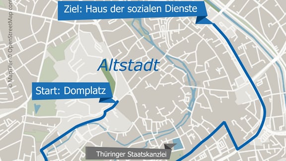 Demo Nichtmituns Tausende Wollen Durch Erfurt Ziehen Mdr De