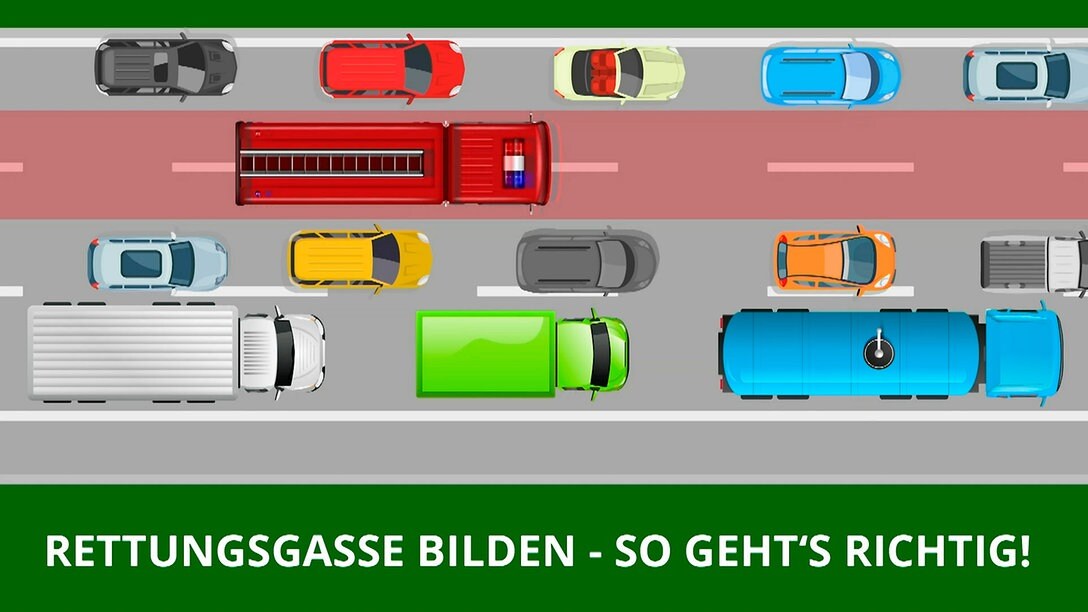 Rettungsgasse Bilden So Geht S Richtig Das Erste