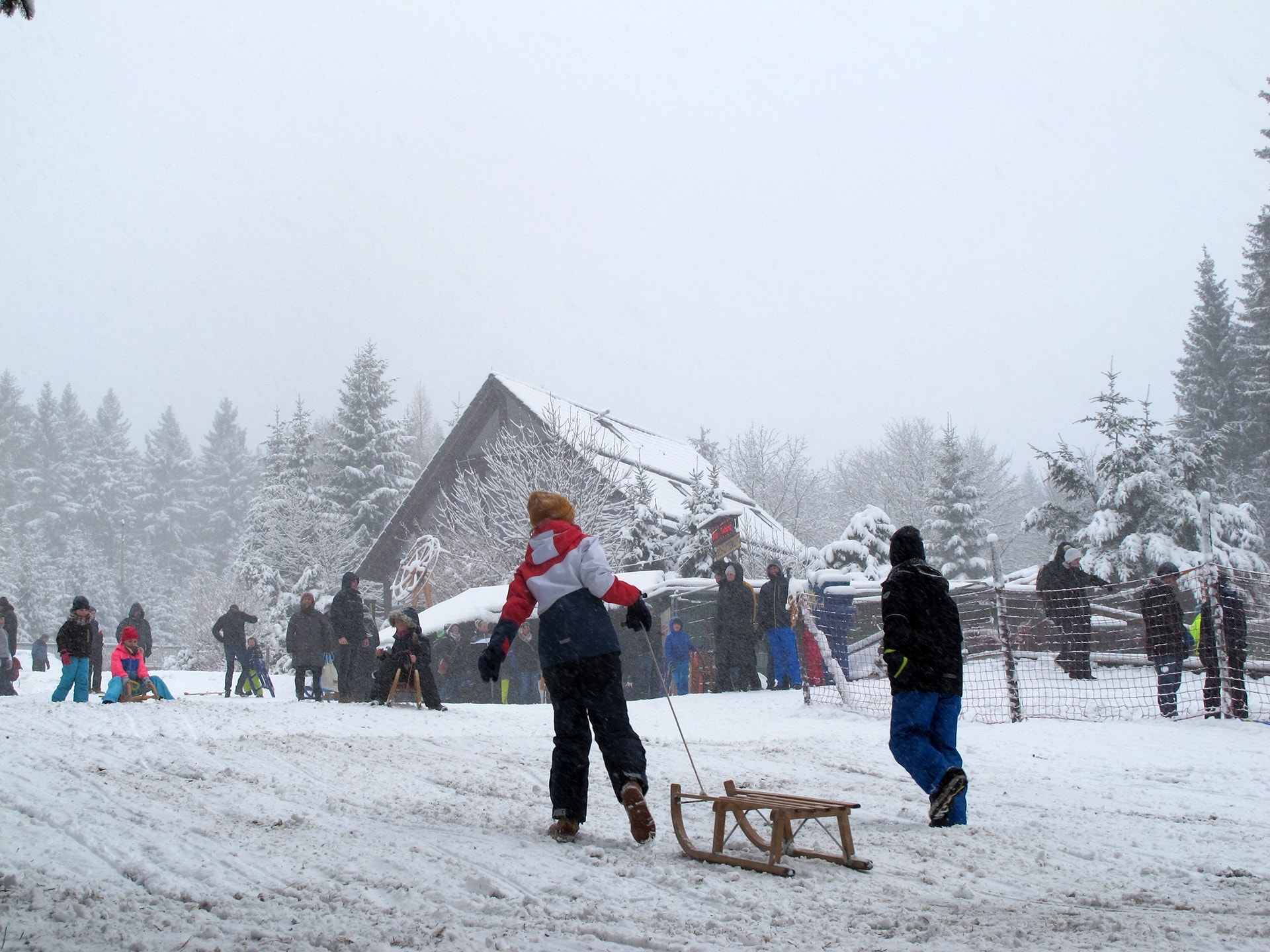 Schnee im Februar WinterLandschaften in Oberhof und am