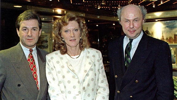 Jan Hofer, Barbara Molsen und Hans-Erich Bilges