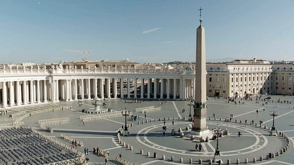 Petersplatz in Rom.