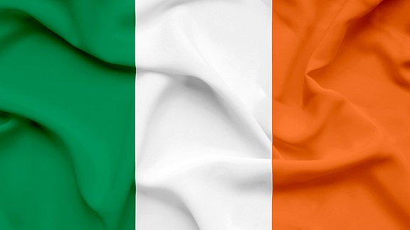 Die Fahne Irlands