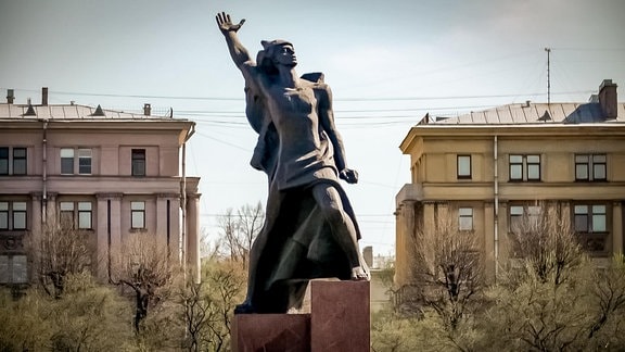 Denkmal für den heroischen Komsomol, St. Petersburg