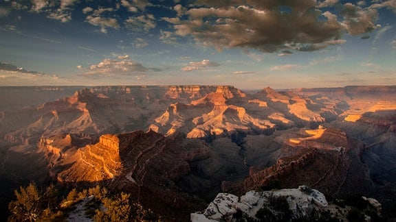 Blick über den Grand Canyon.