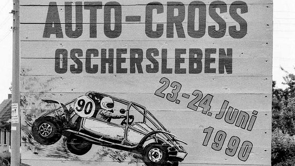 Autocross-Veranstaltung in Oschersleben 1990