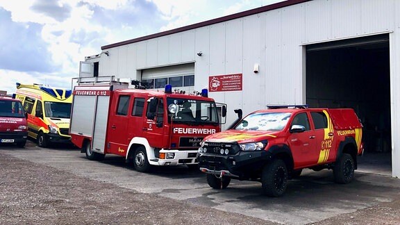In der Firma von Markus Lenz werden ausgemusterte Feuerwehrfahrzeuge wieder auf den modernsten Stand aufgerüstet.