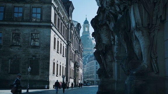 Dresden - Blick auf die Frauenkirche
