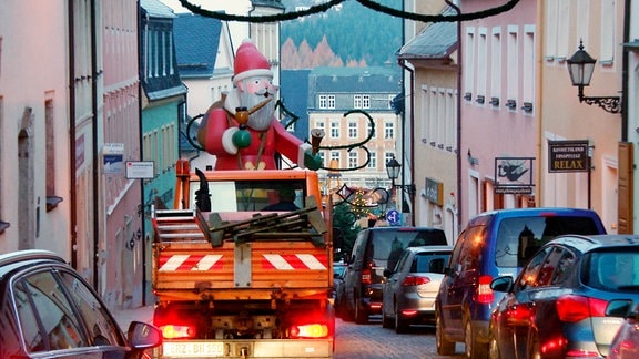 Transport Weihnachtsmann (Foto für alle Folgen)