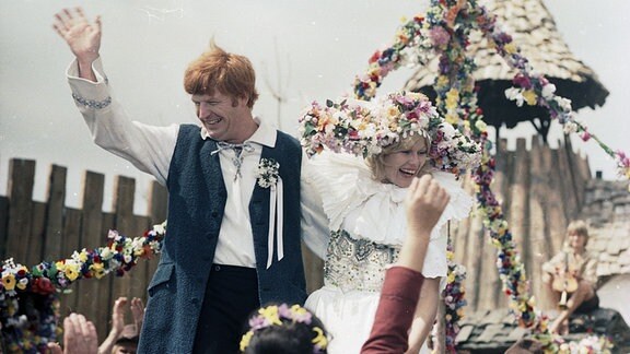 Mirka (Monika Woytowicz) und Jan (Peter Bause)