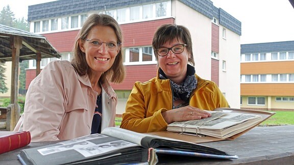 Claudia Berger und Annett Groh