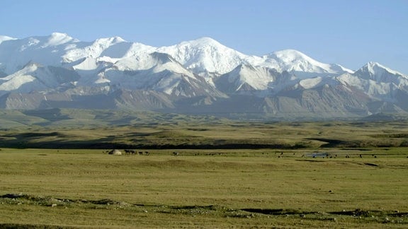 Landschaft in Kirgistan