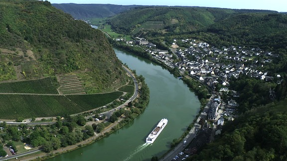 Die Mosel aus der Luft