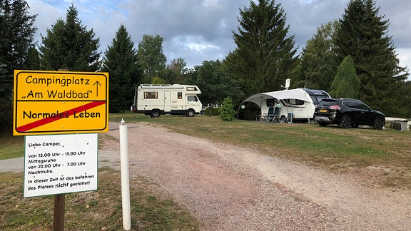 Ein Campingplatz