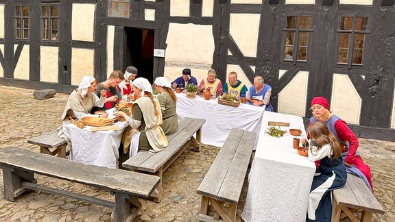 Speisen wie im Mittelalter