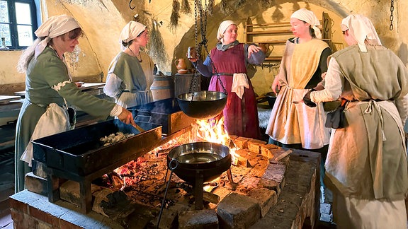 In der Mittelalterküche