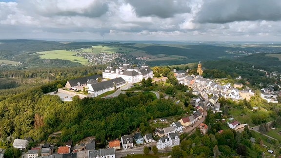 Luftbild Augustusburg