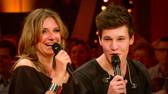 Kim Fisher und Wincent Weiss