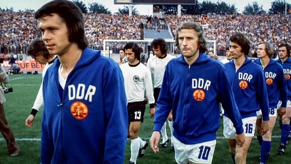DDR Fußballmannschaft 1974