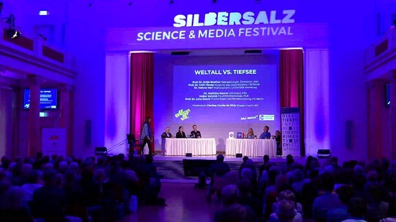 Silbersalz 2023 Showdebatte "Weltall vs. Tiefsee“