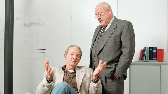 Paul Winter (Michael Gwisdek) und O.W. Meister (Hans Teuscher, re.).