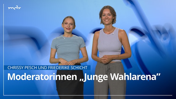 Zwei junge Frauen