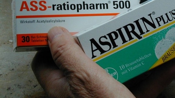 Aspirin plus C Brausetablette Brausetabletten Packung quer ASS-ratiopharm 500, 2002