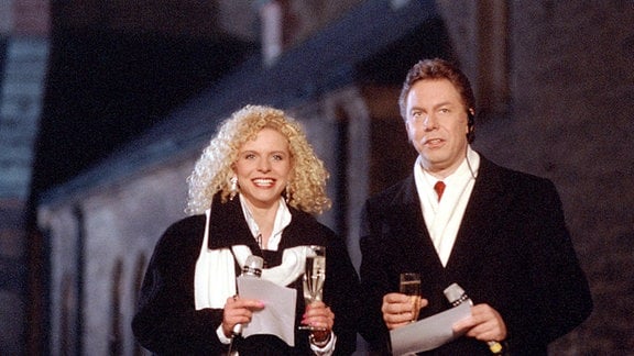 Victoria Herrmann und Wolfgang Kenntemich 1992