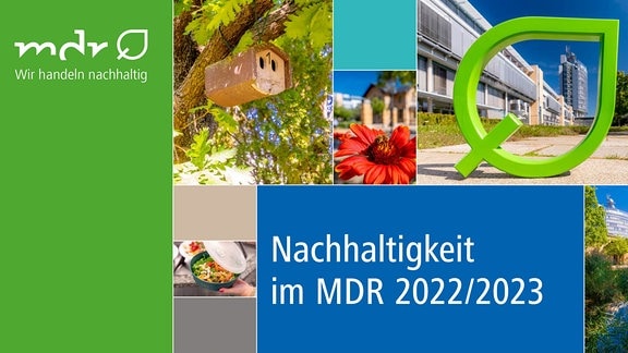 Broschüre "Nachhaltigkeit im MDR"