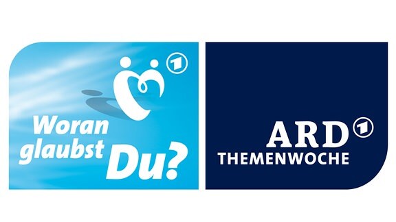 Logo der ARD-Themenwoche 2017 "Woran glaubst Du?"