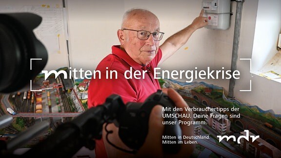 Ein älterer Mann.