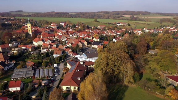 Bernstadt von oben