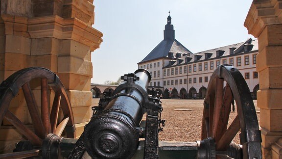 Schloss Friedenstein in Gotha, der größte Schlossbau Deutschlands