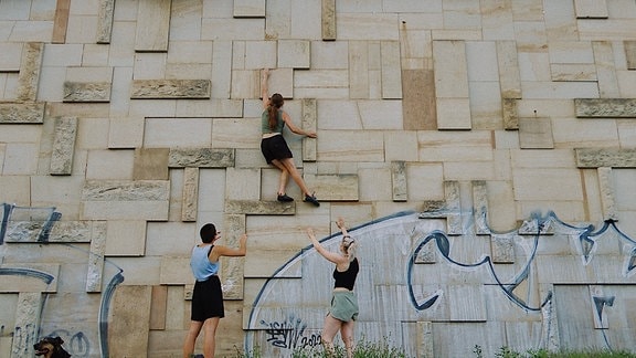 Bouldern draußen