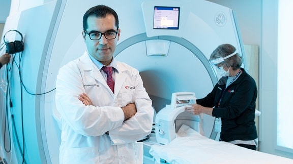 Radiologe Abdelkader Mahammedi von der Universität Cincinnati