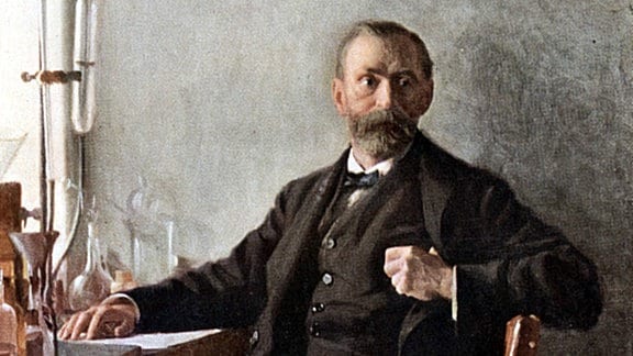 Alfred Nobel - Gemälde