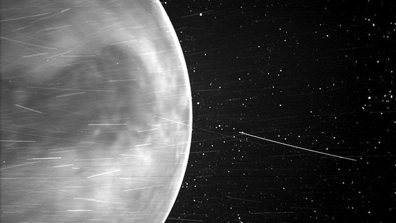 Beim Vorbeiflug an der Venus nahm die NASA-Raumsonde "Parker Solar Probe" dieses Foto im Juli 2020 auf. 