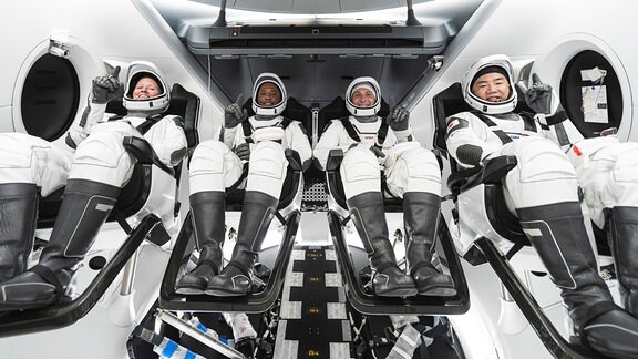 Die Besatzung von SpaceX Crew-1