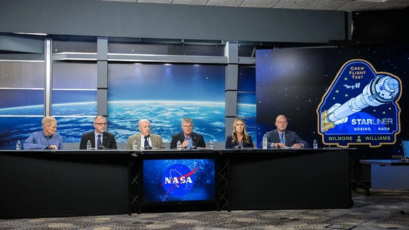 Nasa Pressekonferenz zum Starliner-Debakel an der ISS