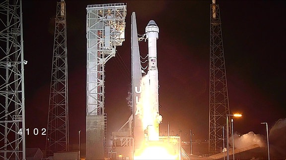 Start von Atlas V-Rakete mit Starliner-Raumschiff